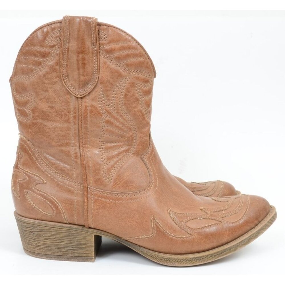 Coconuts by Matisse Women's 7.5 Western Bootie Coastal Cowgirl Festival Hippie - Picture 2 of 12